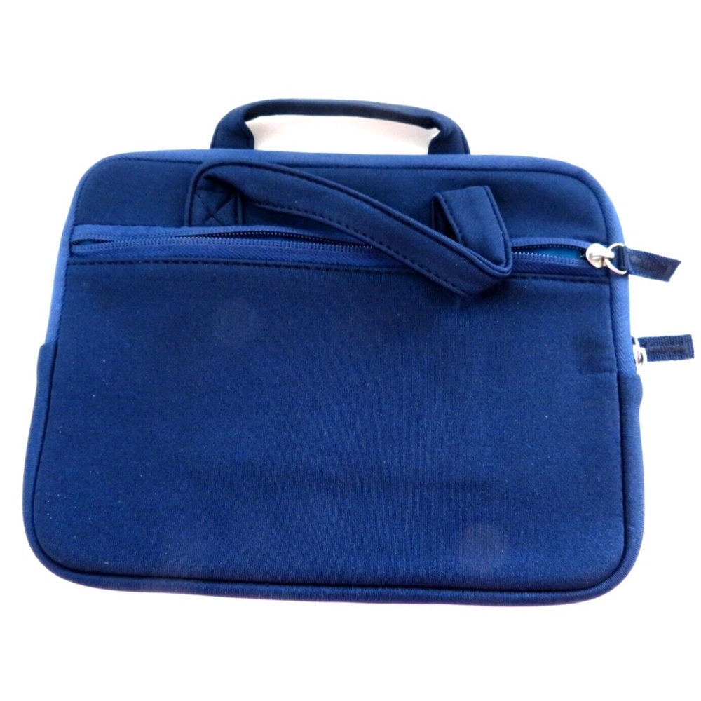 Tablet Case 9" Travel Carry Storage Pockets Verso Bag w/Handle Cover Color BLUE